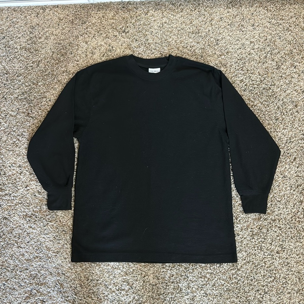 Black Long Sleeve Thermal